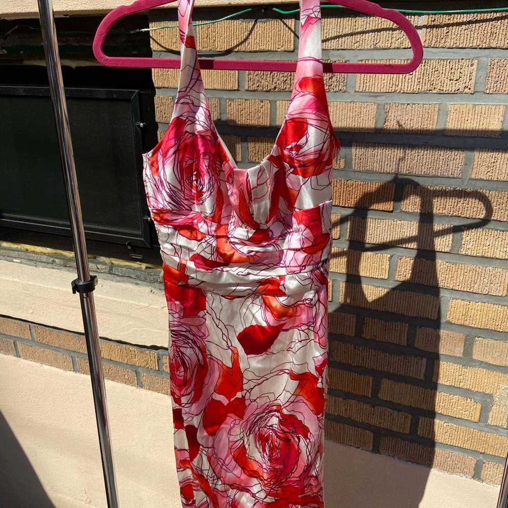 David Meister Halter Dress